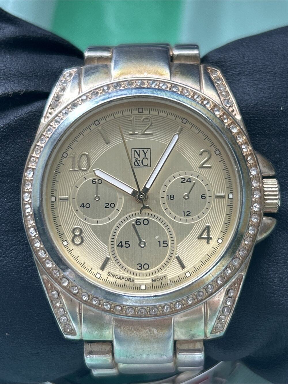 NY&C Gold Tone Women’s Quartz Watch